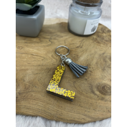 Porte clé lettre